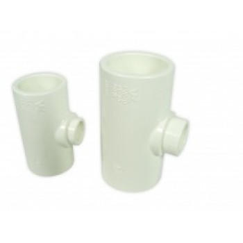 PVC T-piece Ø 40 mm / 40mm /20mm ( 920-40/40/20 )( will only suit metric plumbing )